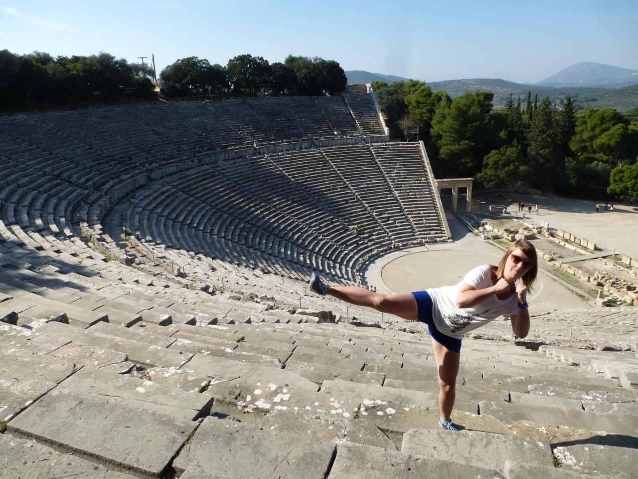 Grèce théatre d'Epidaure 2015