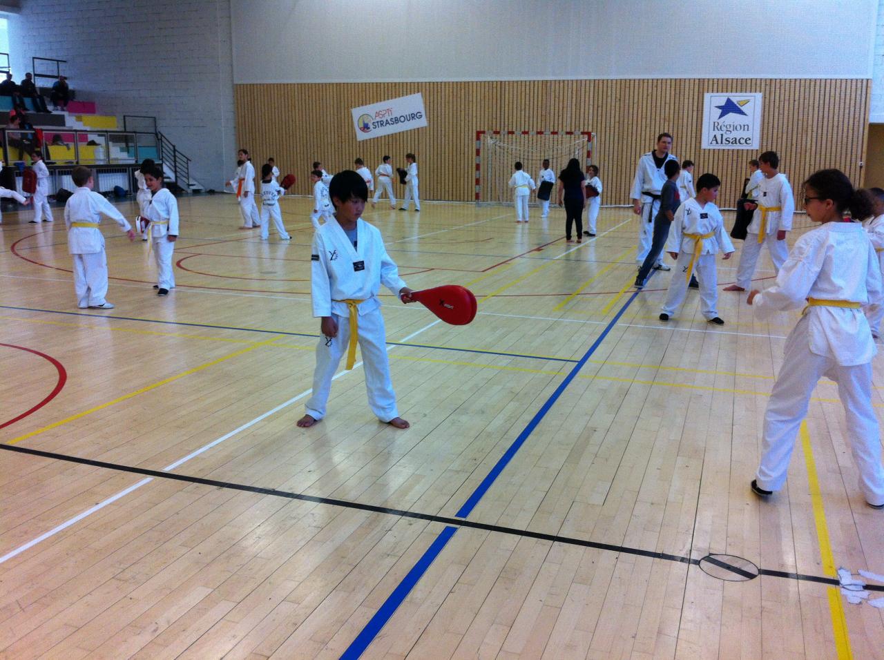 Cours Enfants Loisirs taekwondo Strasbourg ASPTT Phoenix